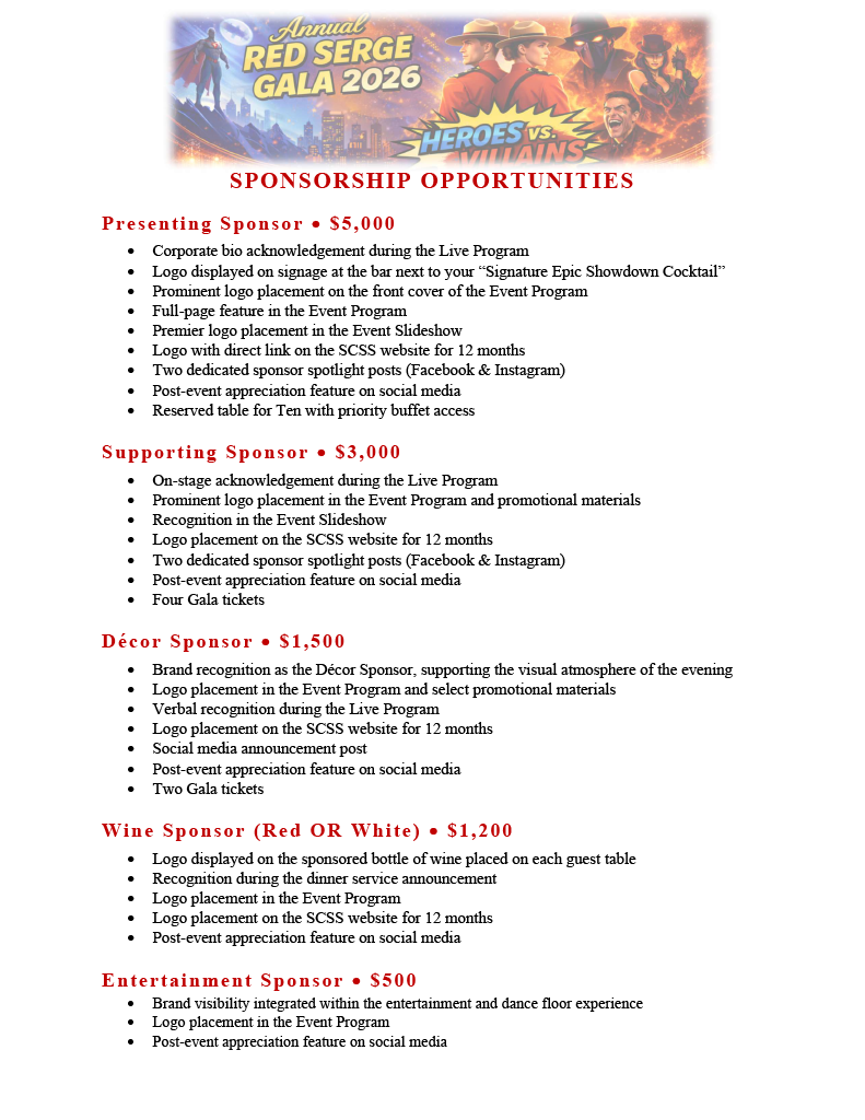 Sponsorship Package Page 3