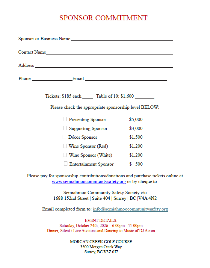 Sponsorship Package Page 4